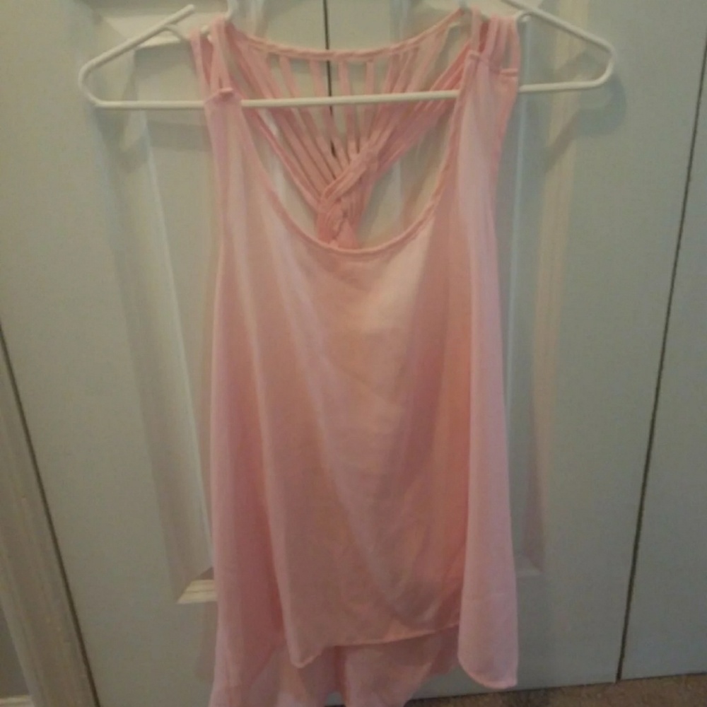 Pink tank top